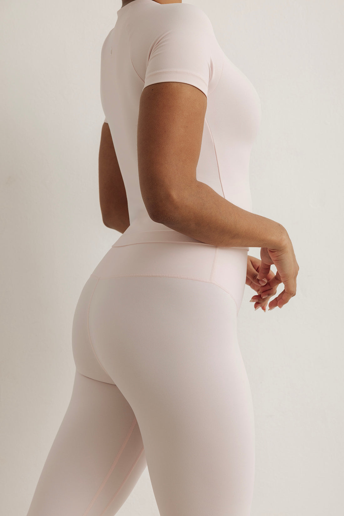 Top Camiseta Lua Baby pink