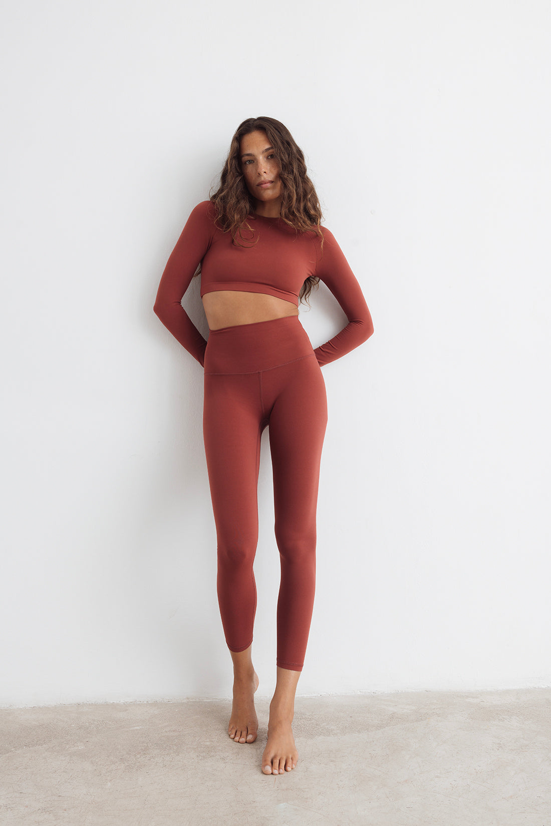 Leggings Netis Wine