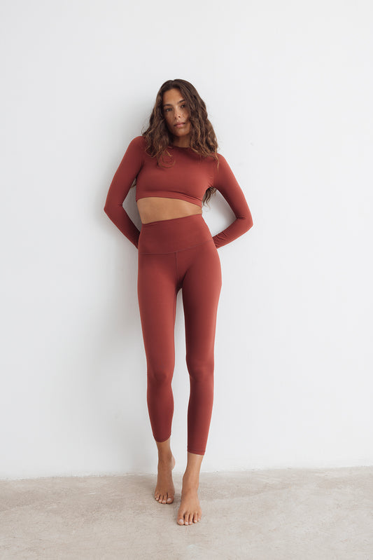 Leggings Netis Wine