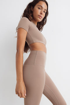 Crop Top Gaia Cedar Brown