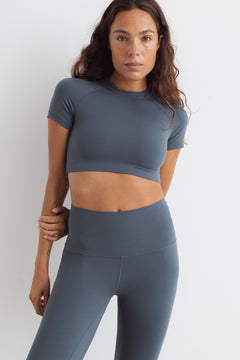 Crop Top Gaia Navy
