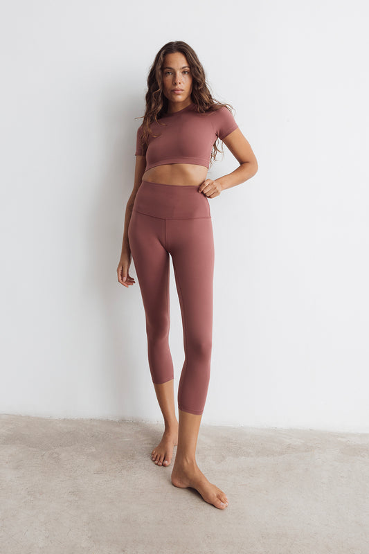Leggings Capri Carmin