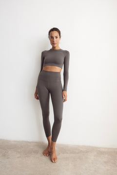 Legging Capri Slate Grey