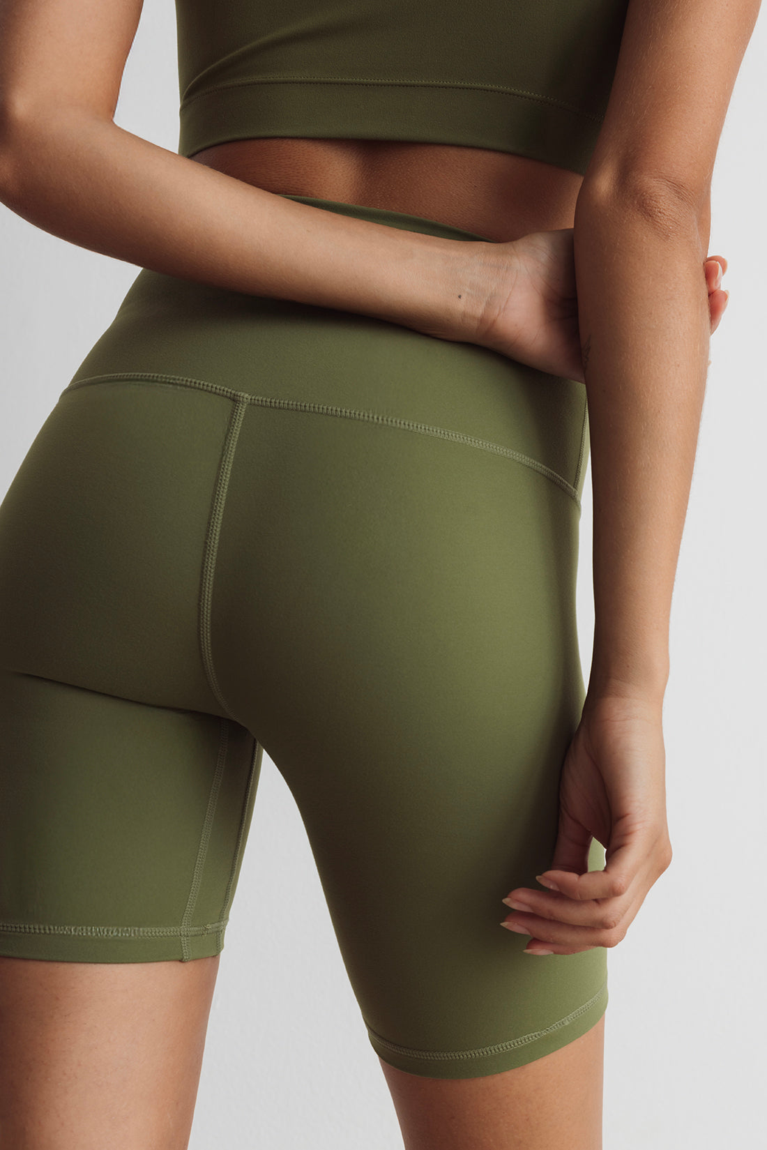 Crop Top Gaia Dark Olive