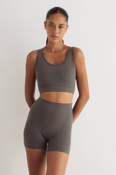 Short Selkis Slate Grey