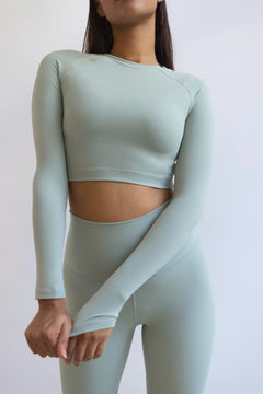 Crop Top Peito Mint