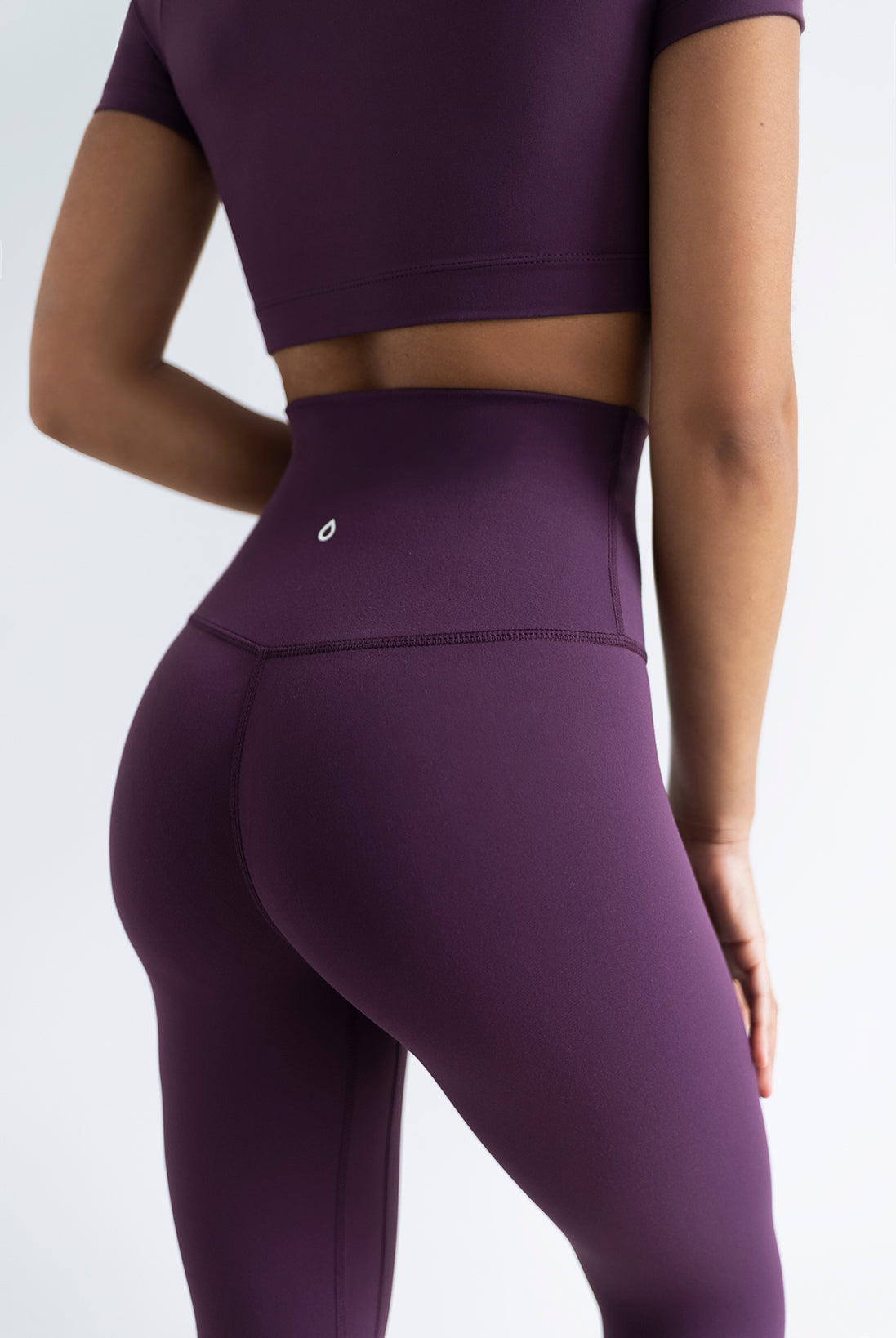 Dark Purple Capri Legging