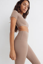 Crop Top Gaia Cedar Brown