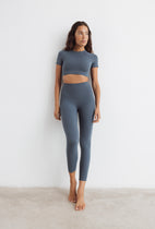 Navy Capri Leggings