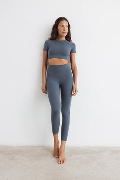Navy Capri Leggings