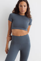 Crop Top Gaia Navy