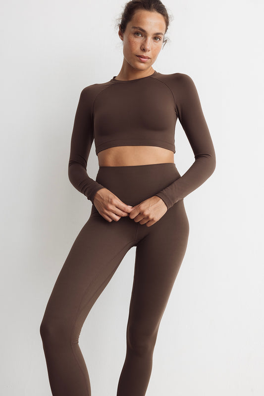 Crop Top Peito Moka
