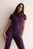 Top Camiseta Lua Dark Purple