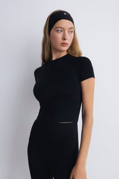 Lua Black T-shirt Top