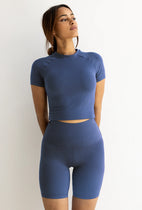 Top Camiseta Lua Dark Blue