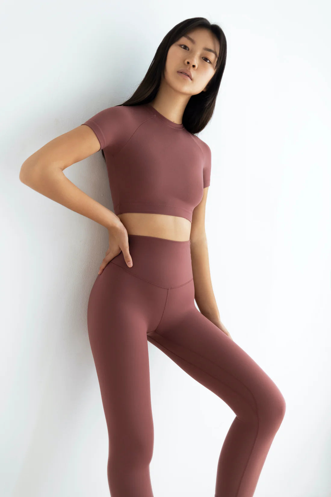 legging rojo carmine