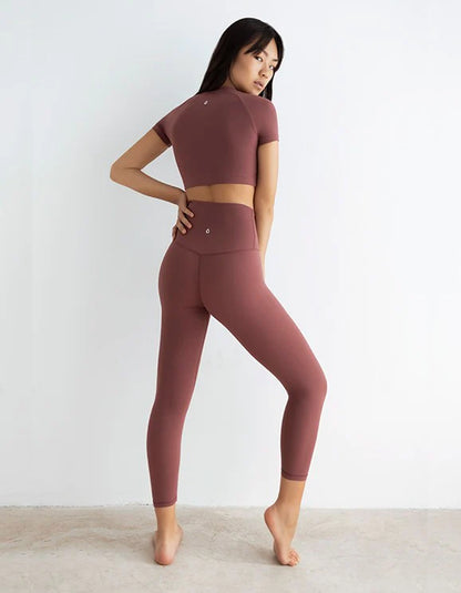 legging rojo carmine