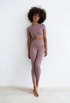 Light Purple Capri Leggings