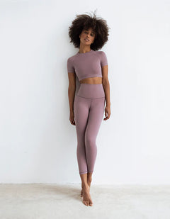 Light Purple Capri Leggings