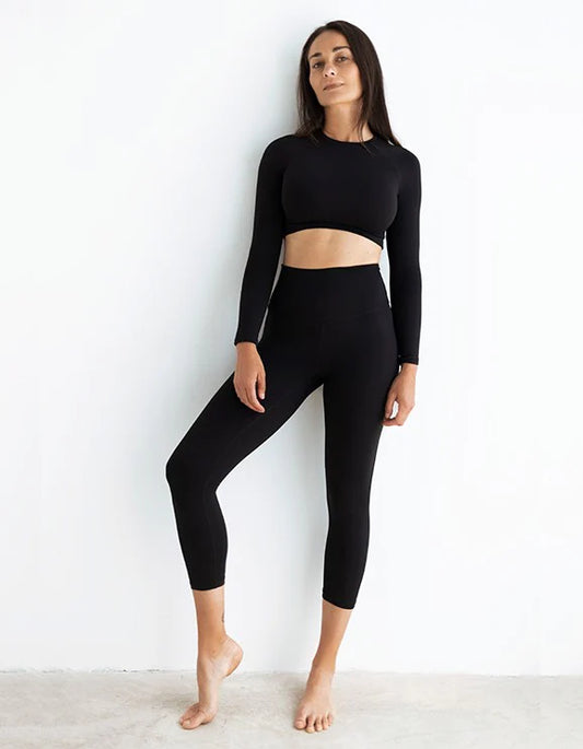 legging fitness negro