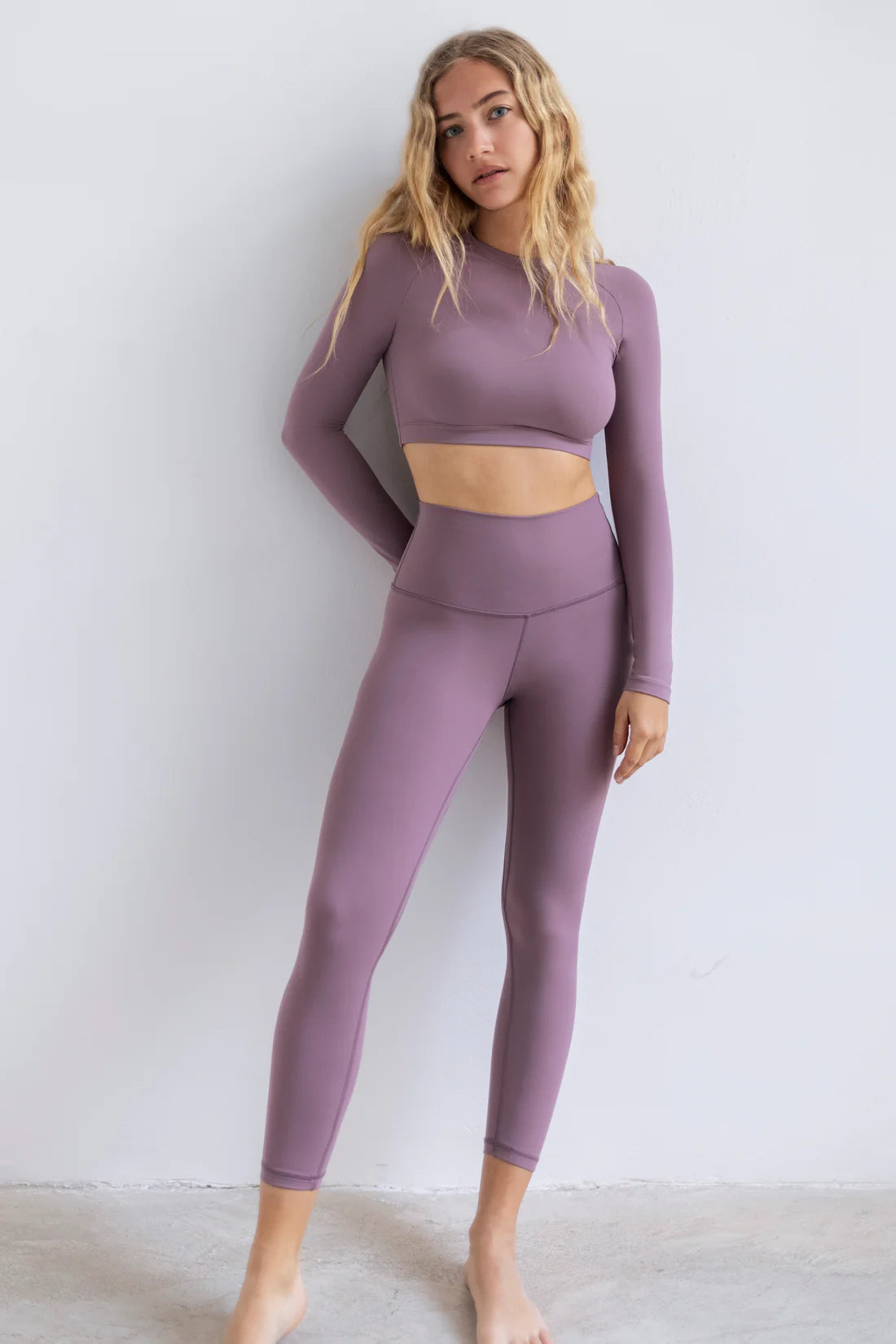 Legging morado claro