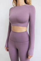 Crop Top Peito Light Purple