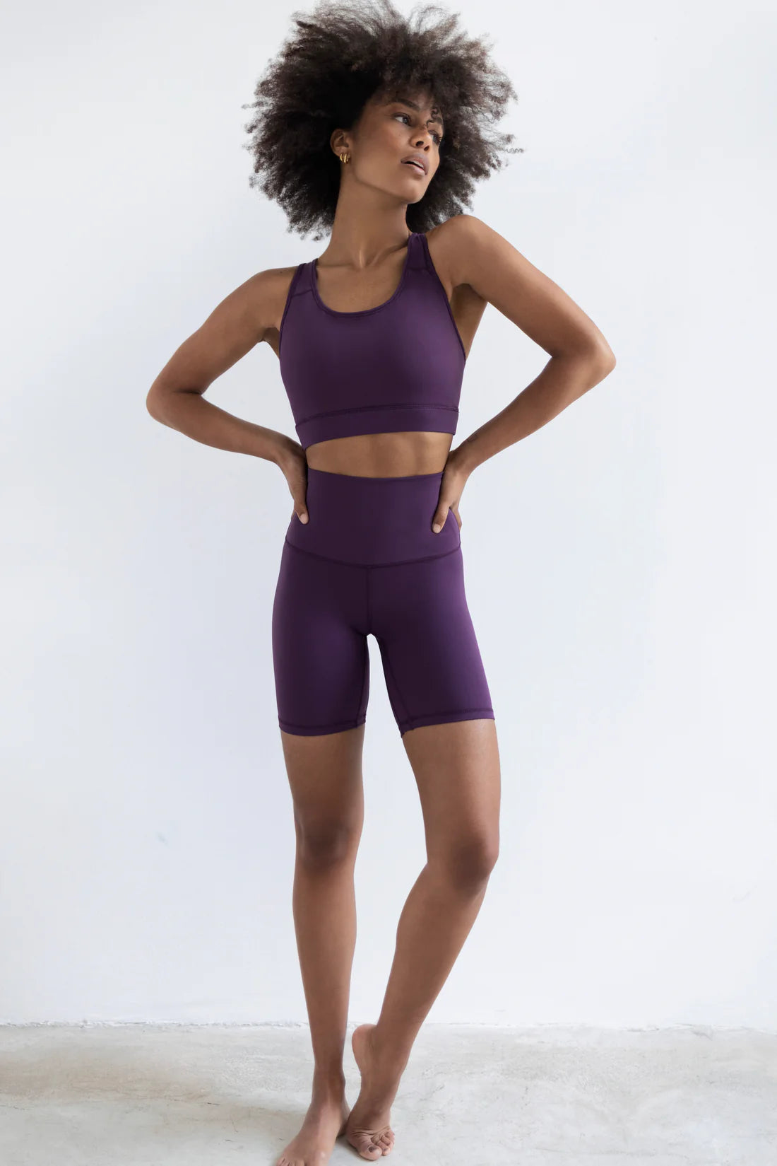 Top Tique Dark Purple